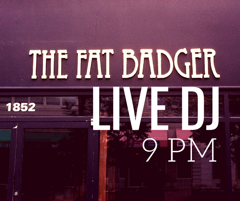 THE FAT BADGER: Live Music!