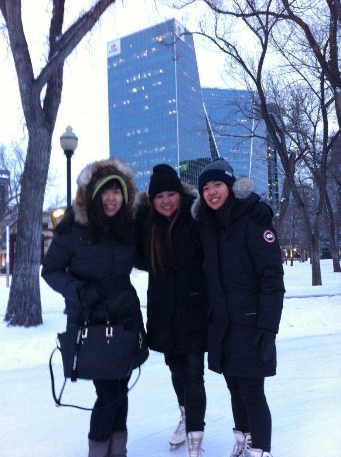RINK STORIES: Irene, Linda & Amy