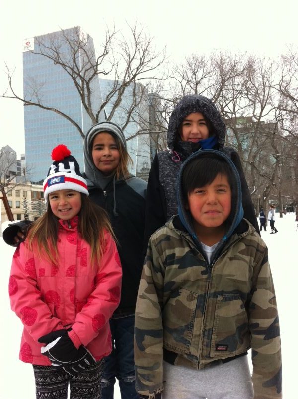 RINK STORIES: Lena, Chris, Tristianna & Erin