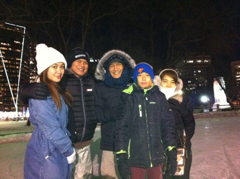 RINK STORIES: Trisha & Family