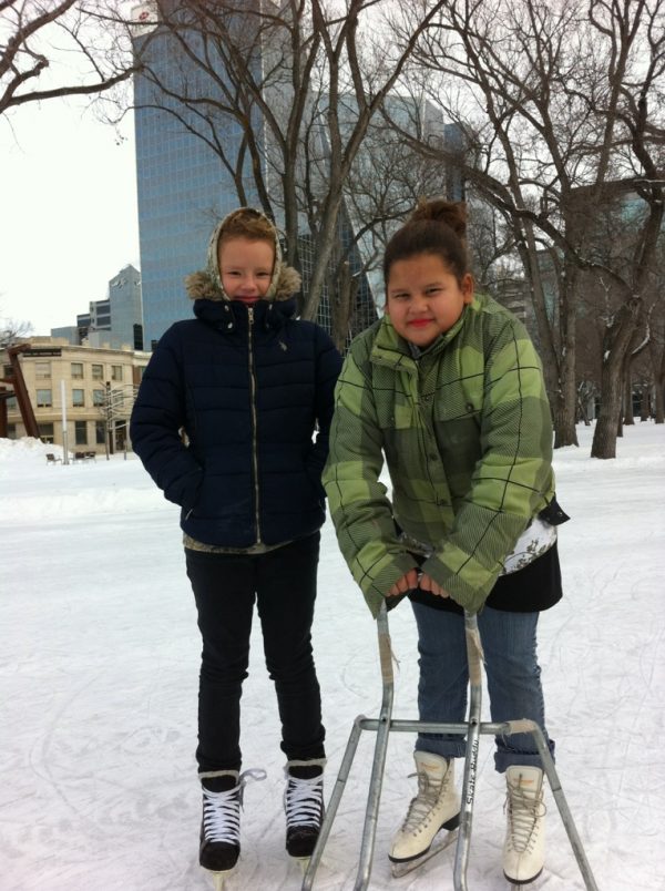 RINK STORIES: Michaelynn & Gracie