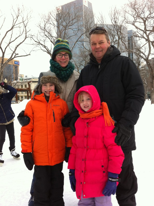 RINK STORIES: Kim, David, Andrew & Natalie